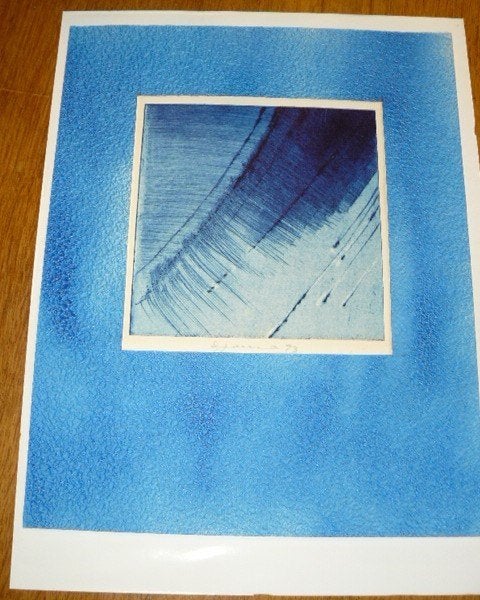 Ludmila Jandova, mooi schilderij met catalogus 1993., Abstract, Gesigneerd, Papier/karton, Ophalen of Verzenden