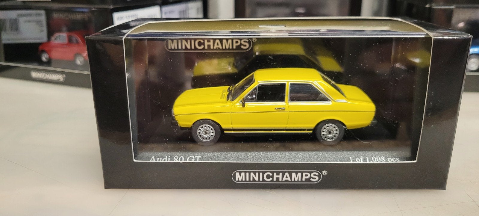 Minichamps 1972 Audi 80 GT, Ophalen of Verzenden, Nieuw, Auto, MiniChamps