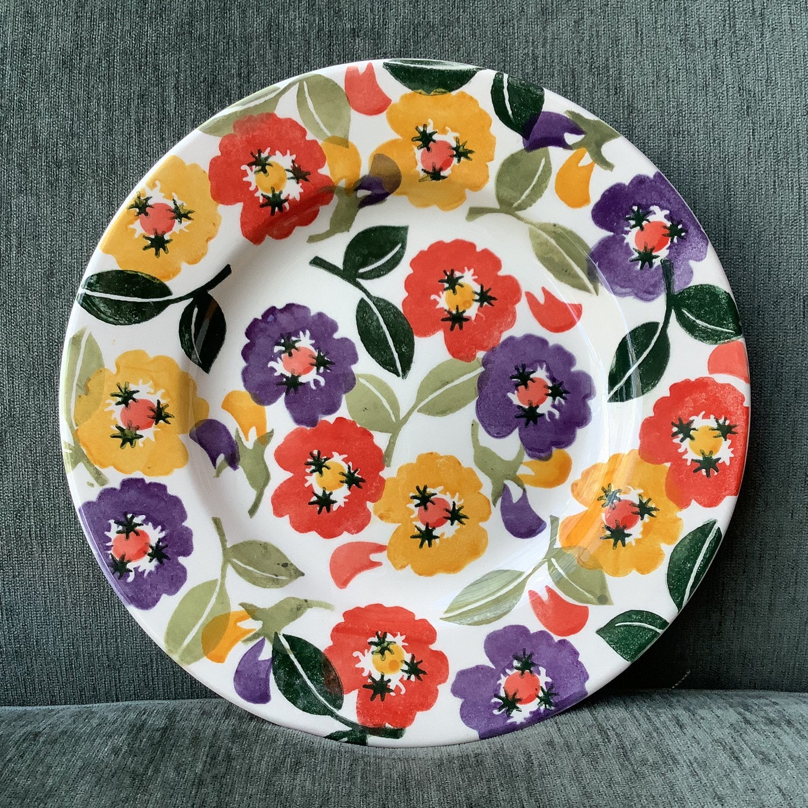 Emma Bridgewater- servies🌺FLOWERS🌼Plate- SAMPLE- Zeldzaam!, Nieuw, Ophalen of Verzenden, Bord(en), Overige stijlen