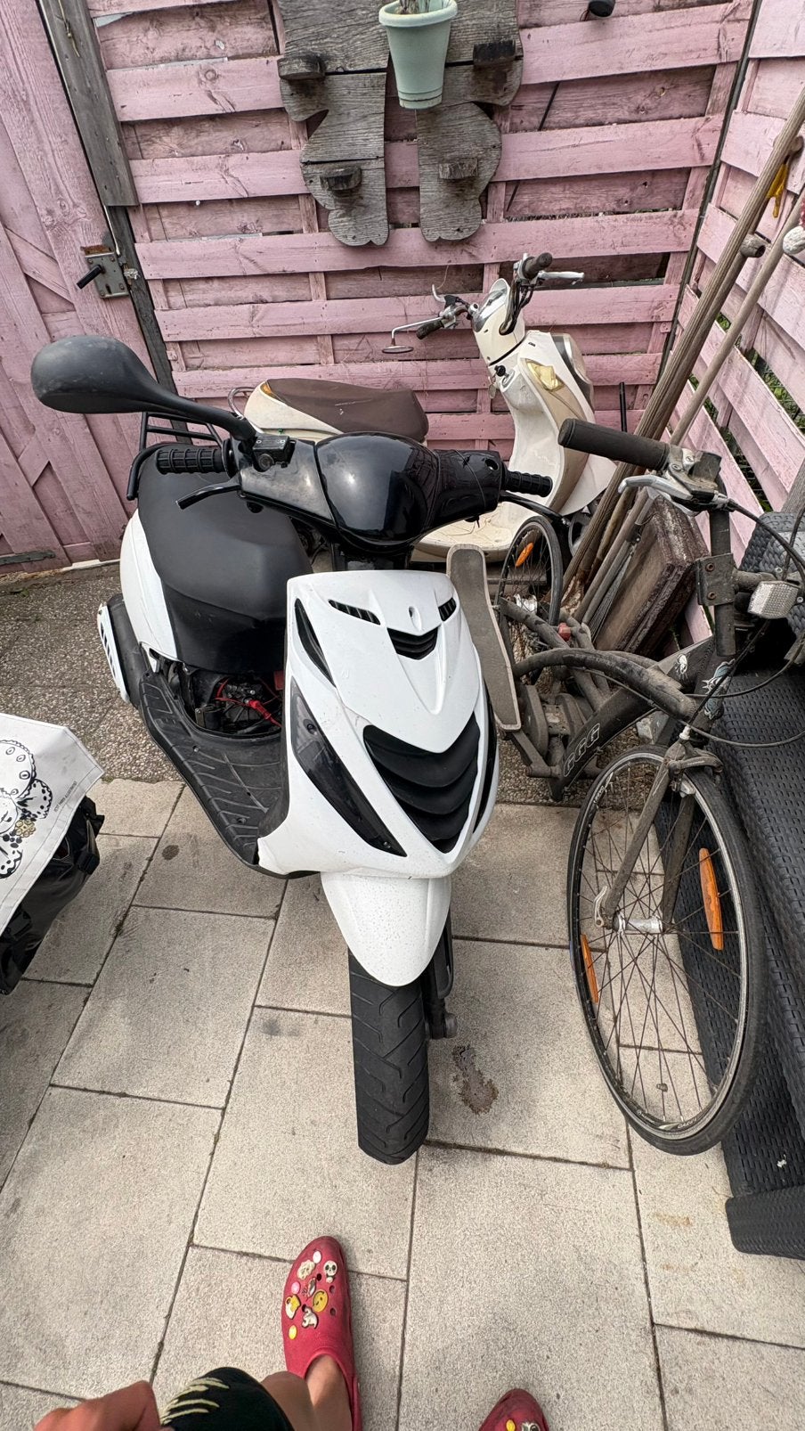 Zip 125 lc op geldig brom, Ophalen, Piaggio, Tweetakt, Zo goed als nieuw