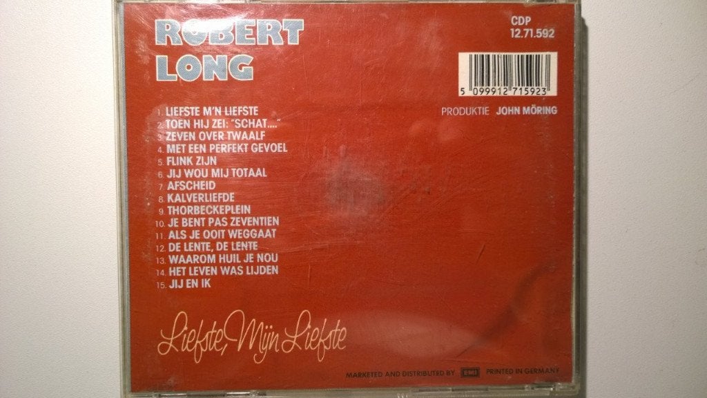 Robert Long - Liefste, Mijn Liefste, Ophalen of Verzenden, Zo goed als nieuw, Pop, Album
