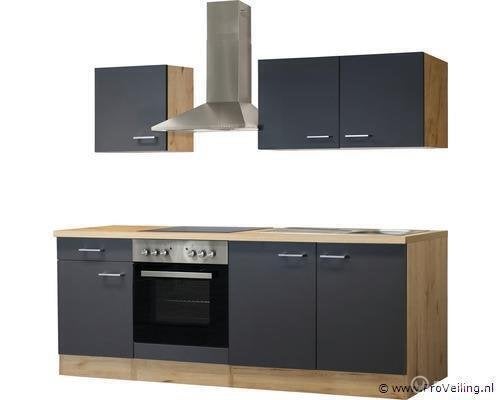 Online Veiling: Design keuken met apparaten Serie Tiago, Huis en Inrichting, Keuken | Complete keukens, Nieuw