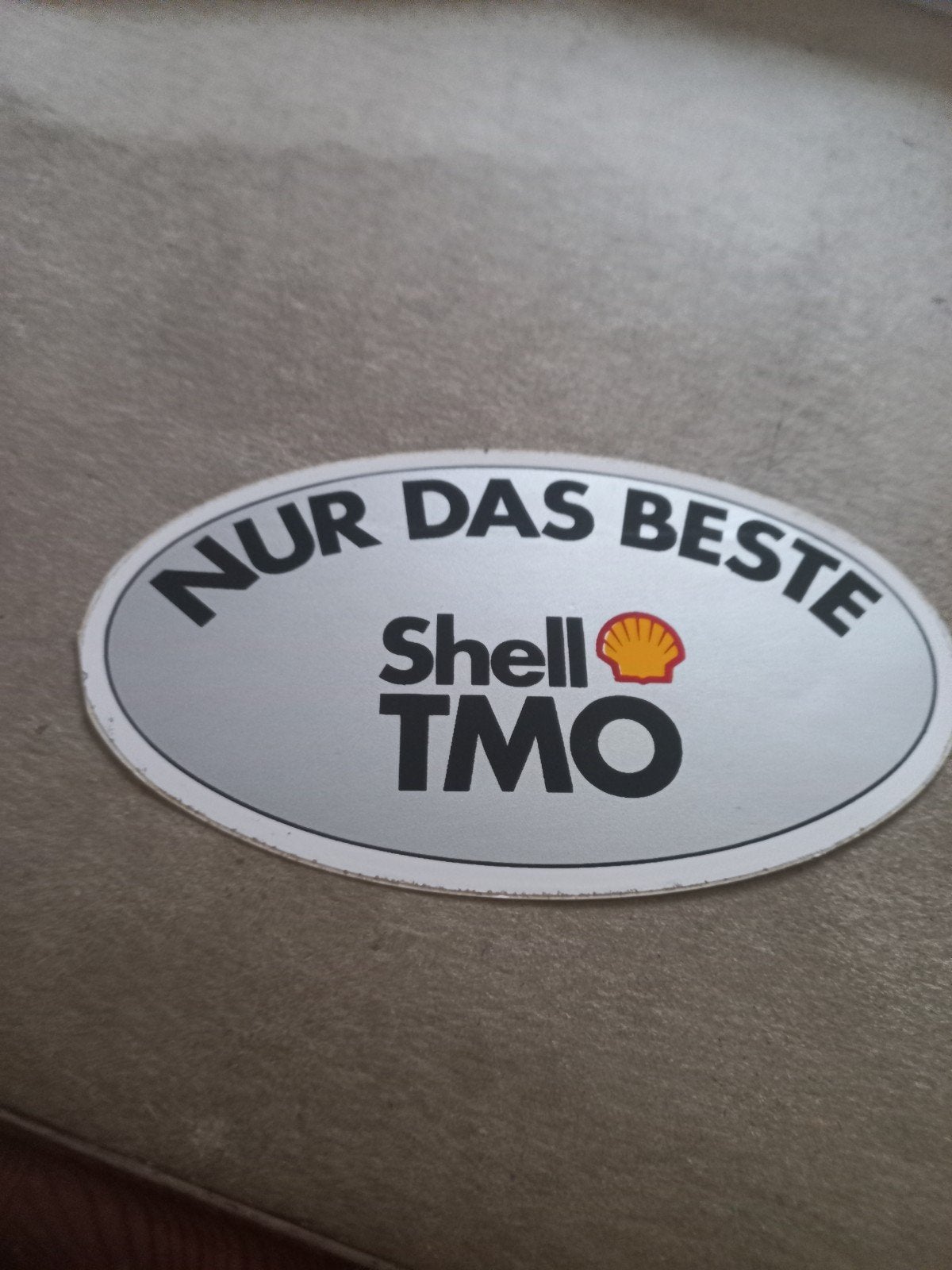 Shell TMO 'Nur das Beste' sticker, Verzamelen, Ophalen of Verzenden