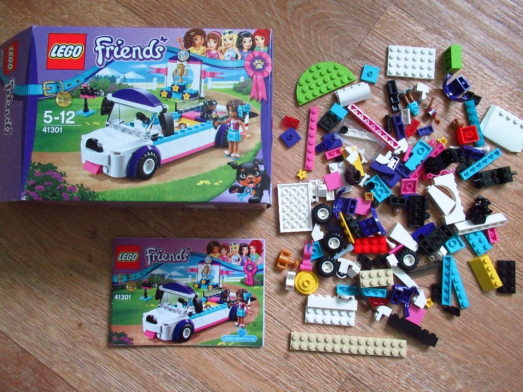 Lego Friends 41301 - Puppy optocht, Kinderen en Baby's, Speelgoed | Duplo en Lego, Zo goed als nieuw, Lego, Complete set, Compleet