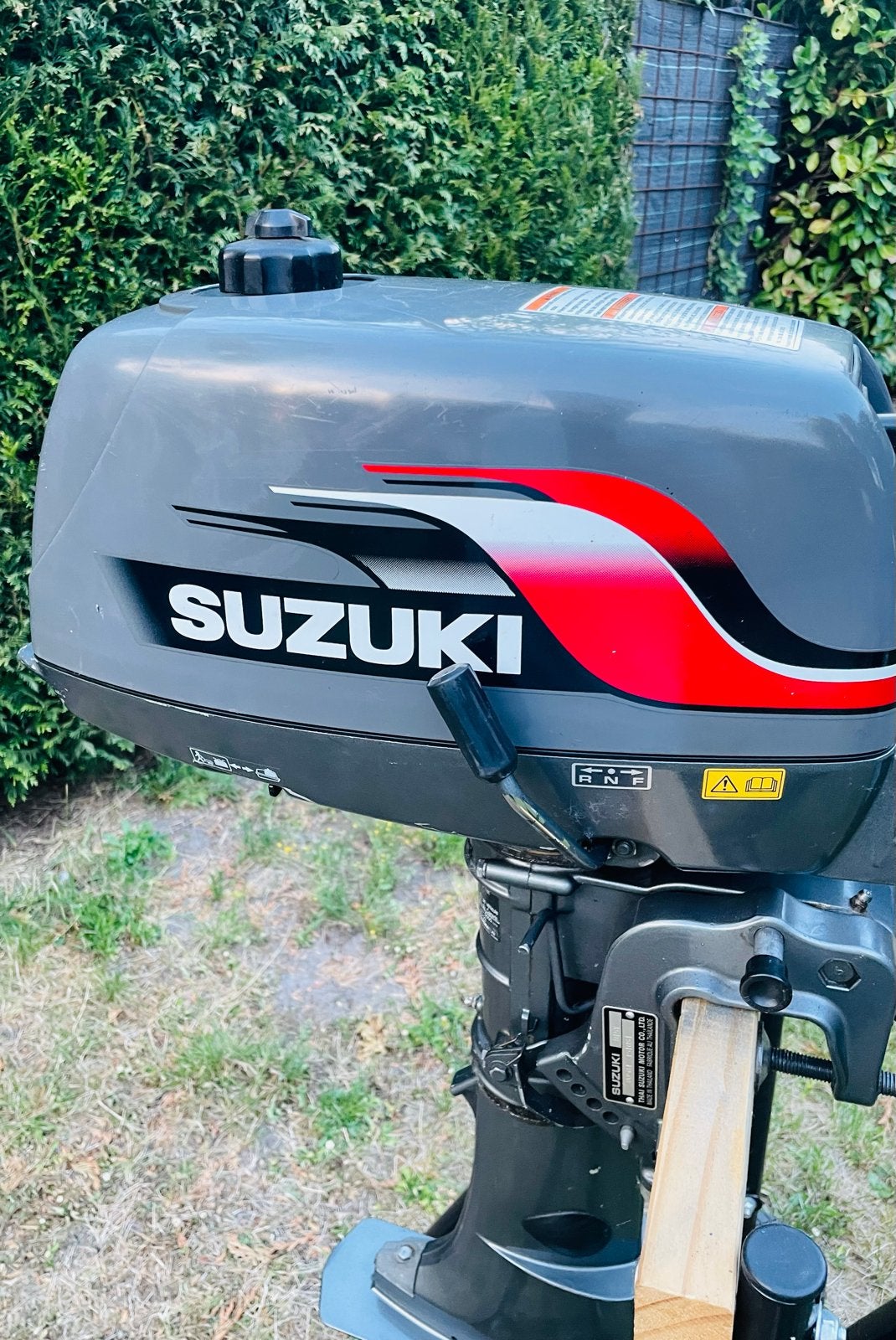 Suzuki 2t 5pk kortstaart buitenboordmotor - Perfecte staat, Watersport en Boten, Ophalen, 5 tot 10 pk, Zo goed als nieuw, Buitenboordmotor