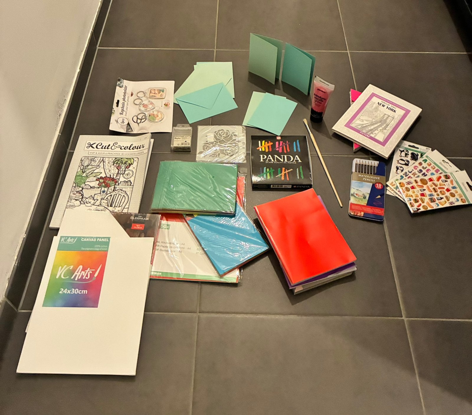 Hobby en knutsel spullen pakket, Hobby en Vrije tijd, Ophalen of Verzenden, Zo goed als nieuw