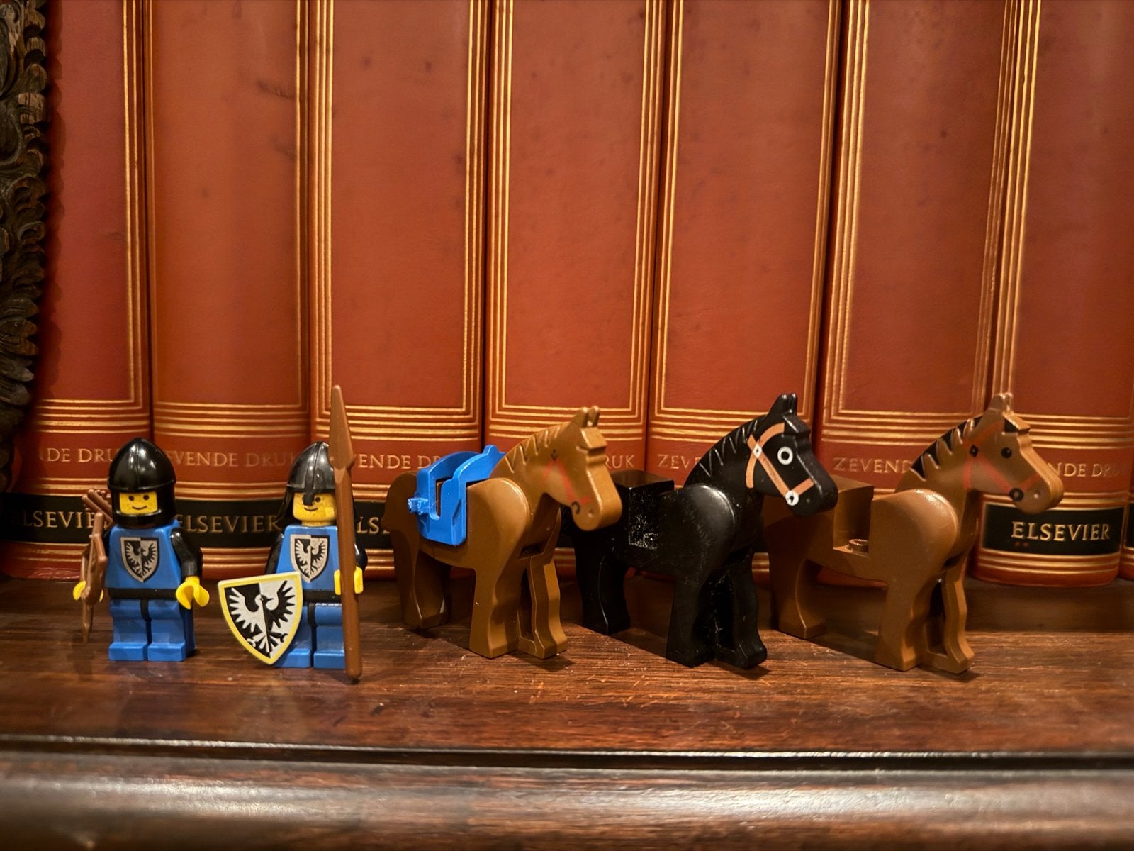 Lego vintage castle Ridders met Paarden, Ophalen of Verzenden, Gebruikt