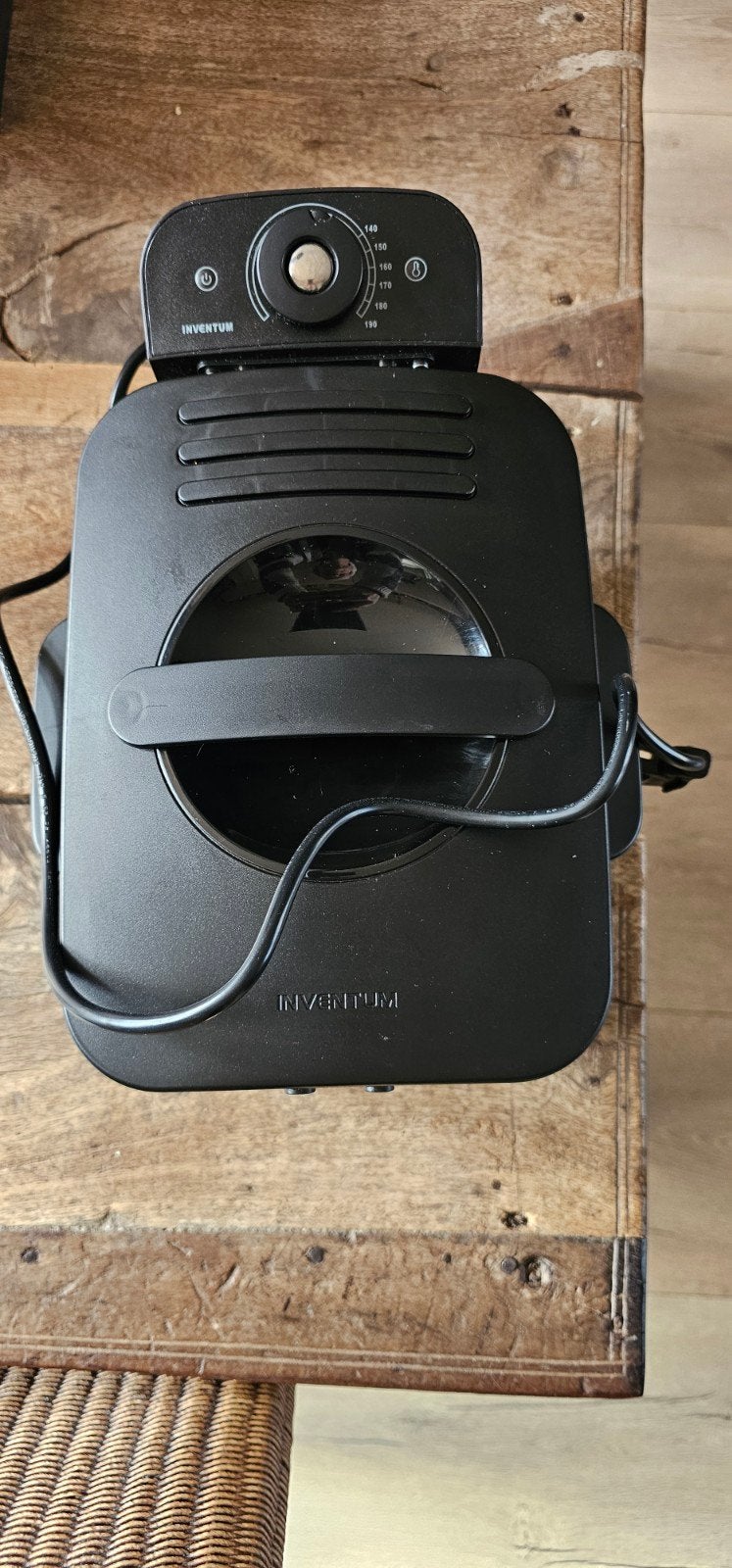 Inventum Friteuse GF431 - Zo goed als nieuw, 2 tot 3 liter, Ophalen, Zo goed als nieuw, Uitneembare binnenpan