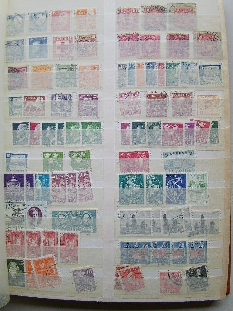 Stockboek Scandinavië  0/XXX Zweden IJsland Groenland etc, Postzegels en Munten, Ophalen of Verzenden, Buitenland