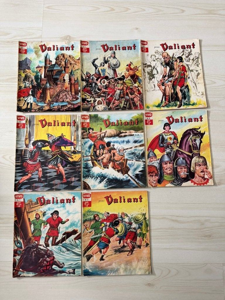 Prince Valiant strips, Europa, Ophalen of Verzenden, Meerdere comics, Onbekend