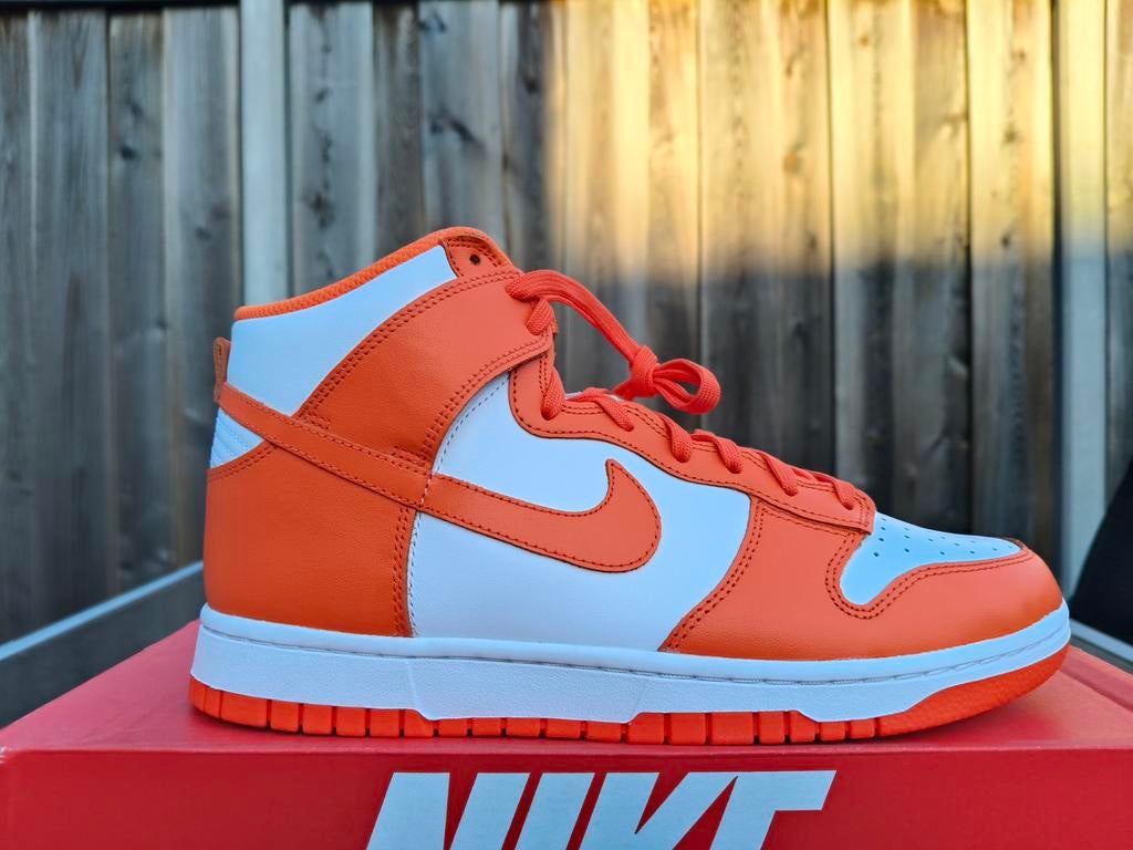 Nike Dunk High ' Syracuse ' - Oranje - WK Voetbal - Holland, Overige kleuren, Nike, Nieuw, Ophalen of Verzenden