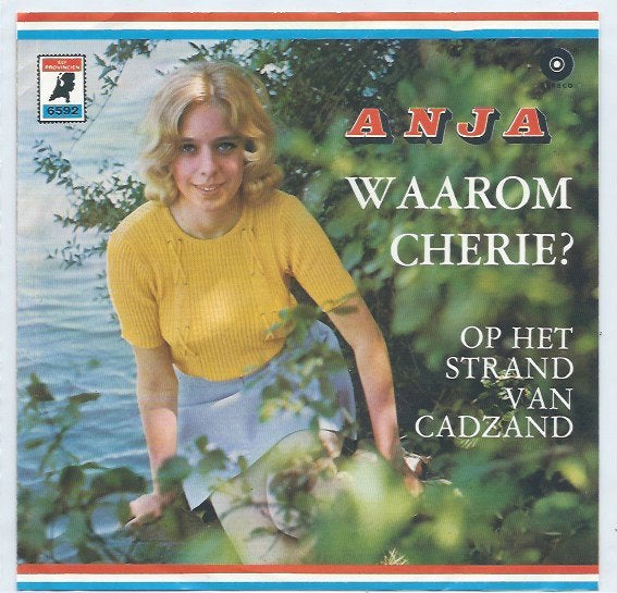 Anja- Op het strarnd van Cadzand/  Waarom Cherie