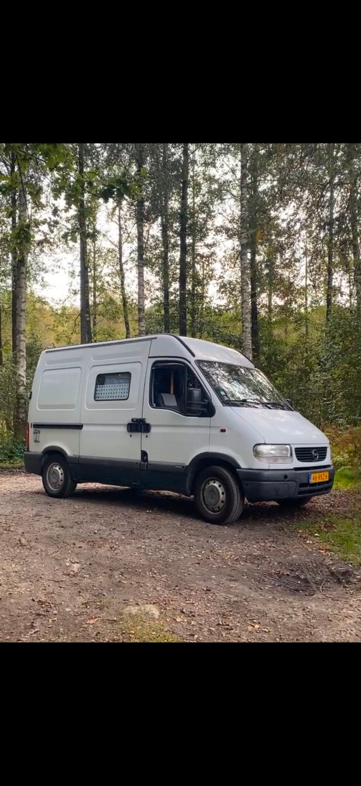 Camperbus opel movano 2.5 dti l1h2, Caravans en Kamperen, Overige merken, Chemisch toilet, Buscamper of Camperbus, Audio installatie