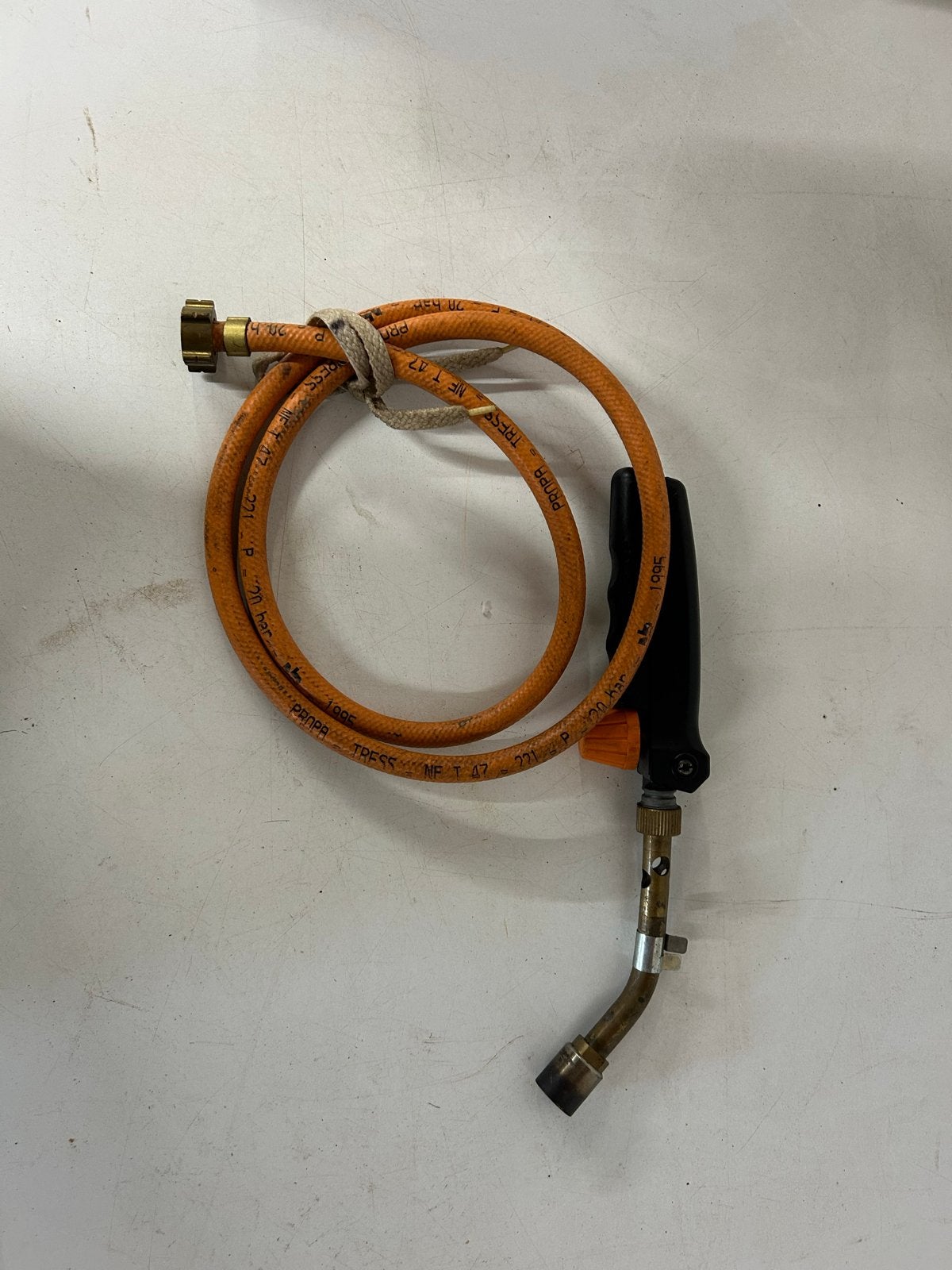 Gasbrander met slang, Doe-het-zelf en Verbouw, Gereedschap | Handgereedschap, Gebruikt, Ophalen of Verzenden
