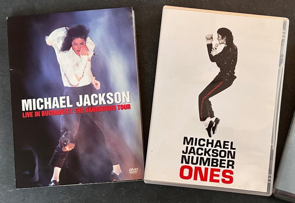 MICHAEL JACKSON - Live in Bucharest & Number Ones (2 DVDs), Vanaf 16 jaar, Ophalen of Verzenden, Zo goed als nieuw, Concert