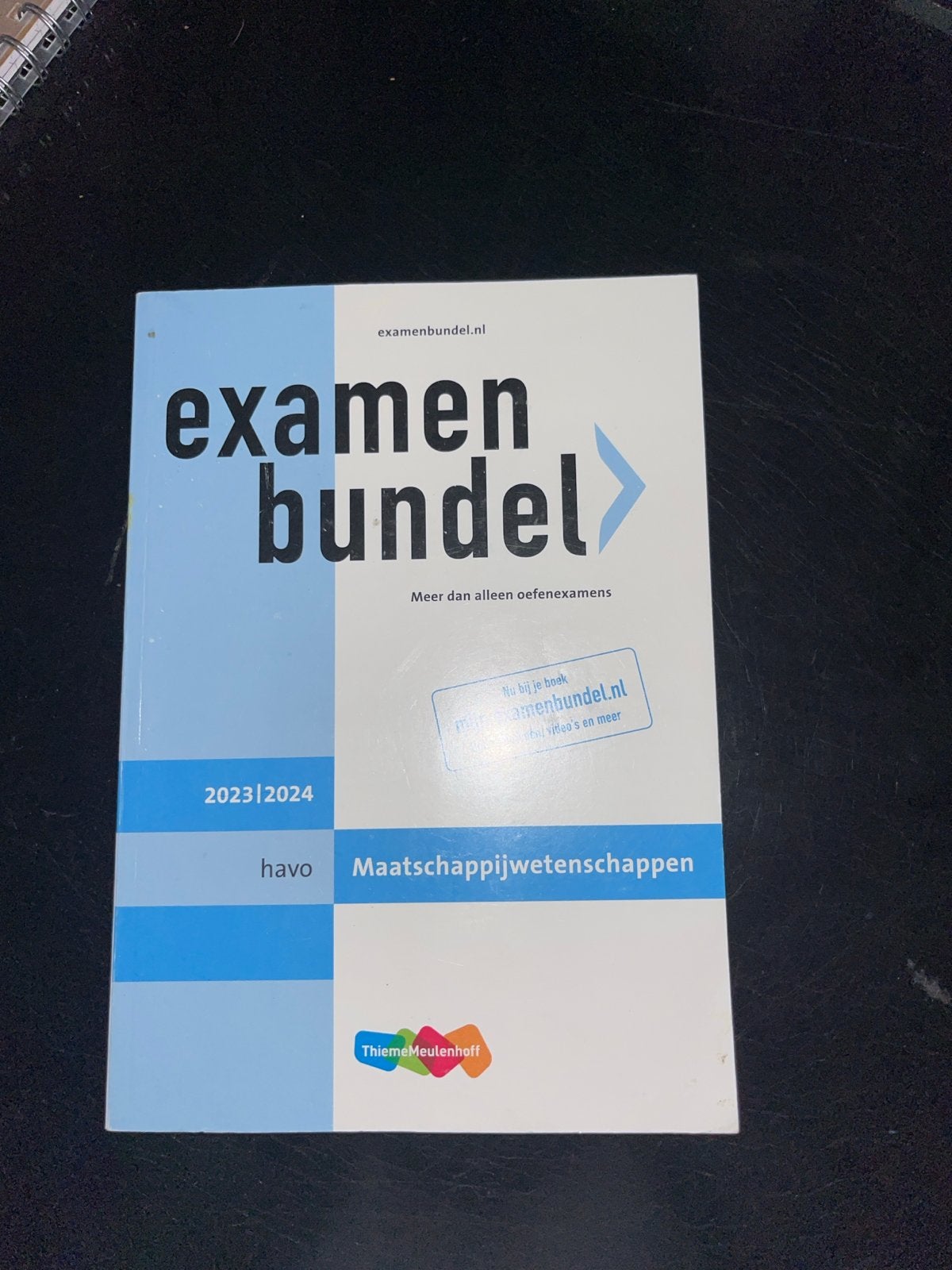Havo Examenbundel Maatschappijwetenschappen 2023/2024, Boeken, Ophalen of Verzenden, Zo goed als nieuw, HAVO, Maatschappijleer