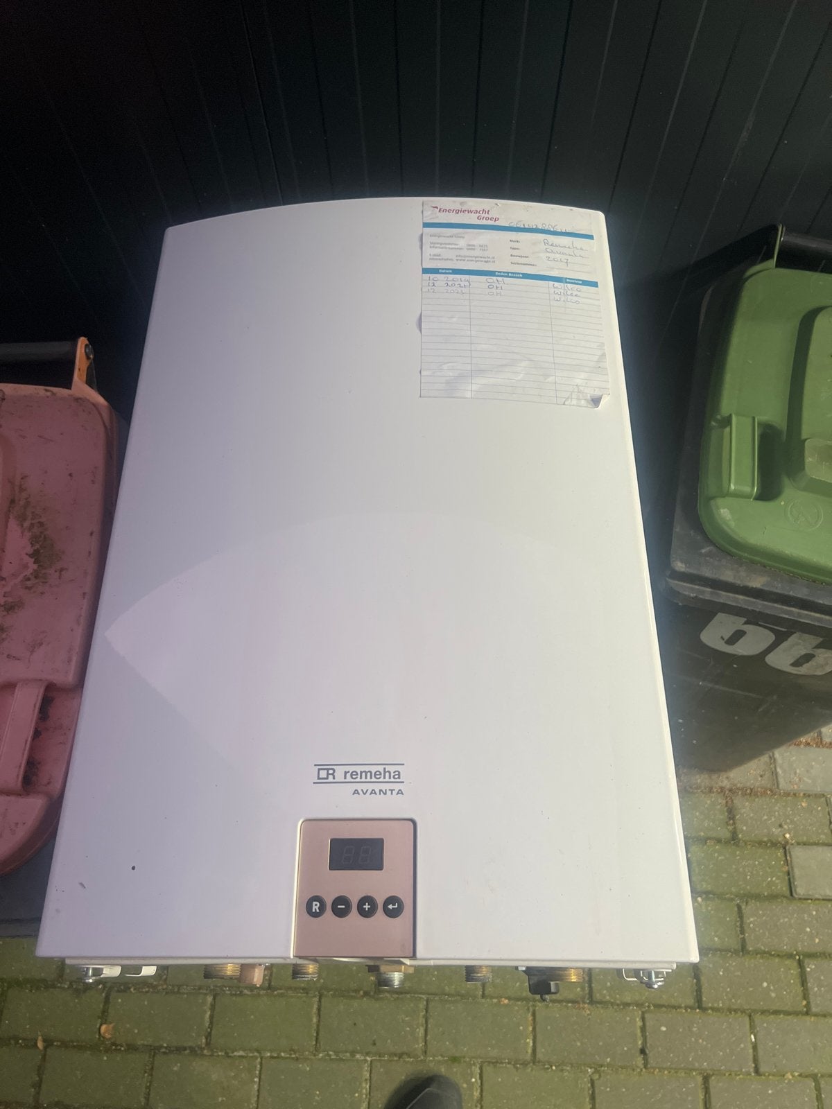 Remeha Avanta CW5 CV-ketel, Ophalen, 30 tot 80 cm, Gebruikt, Hoog rendement (Hr)