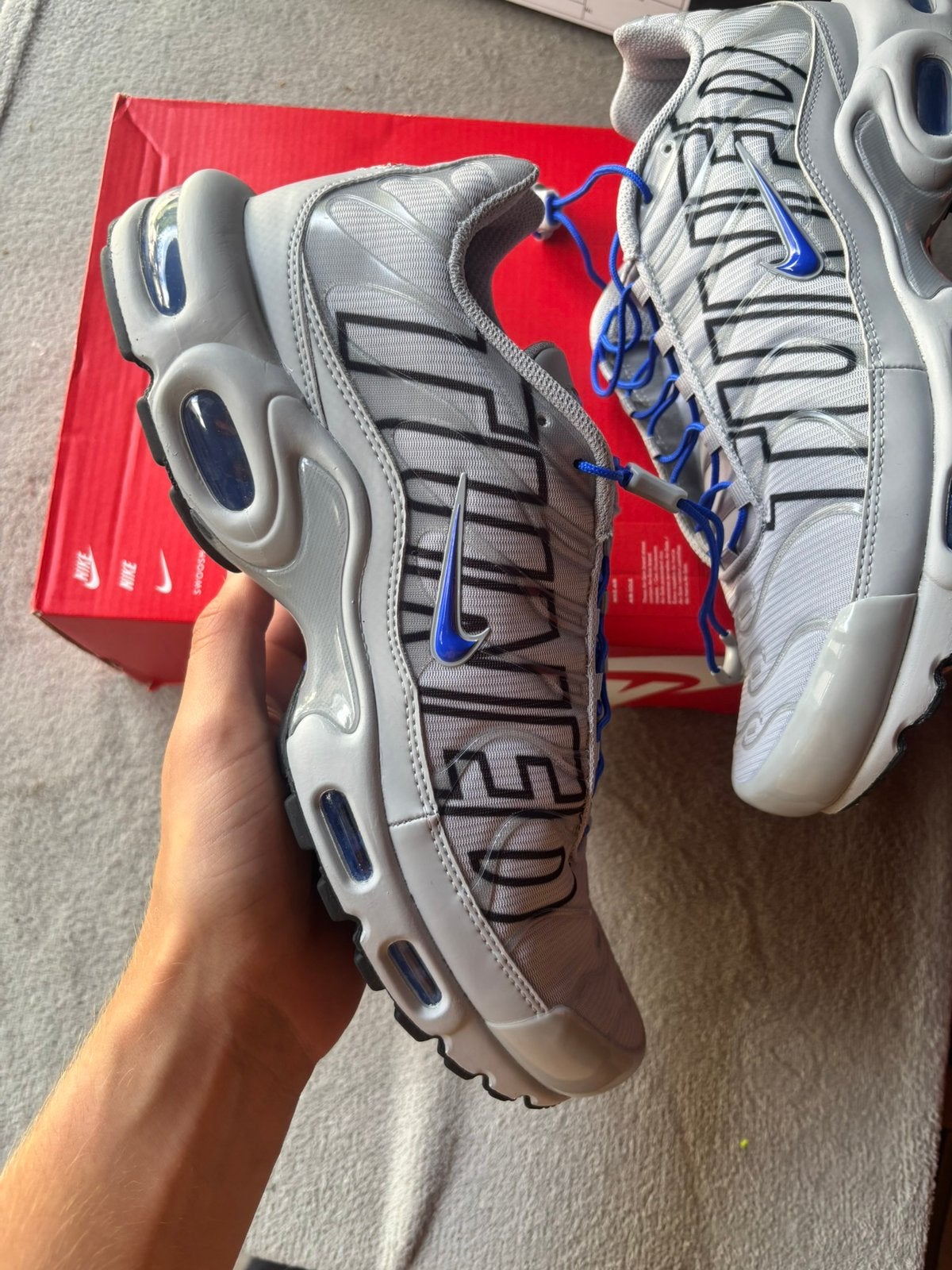 Nike air max plus tuned air - maat 42,5 en 46 - nieuw, J, Blauw, Nieuw, Ophalen of Verzenden