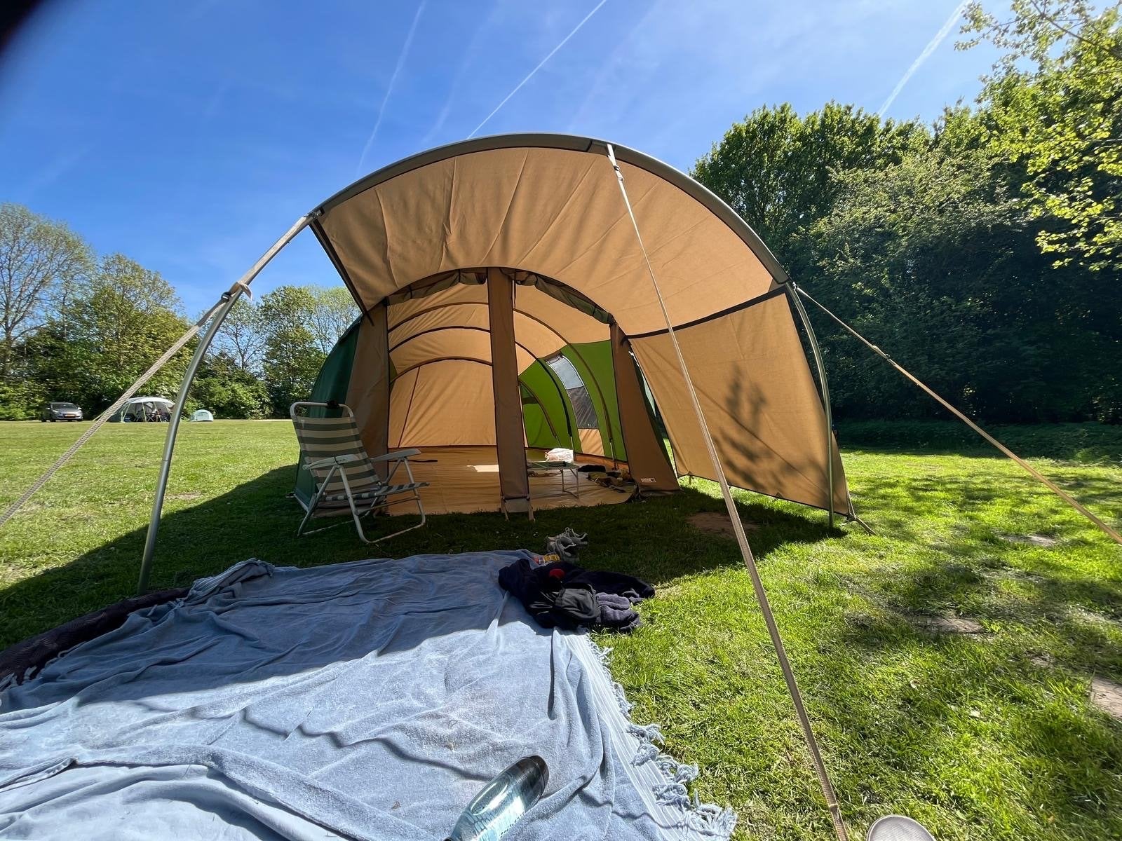 Zeearend 4 Tent - Ruime Gezinstent, Caravans en Kamperen, Tenten, Ophalen, Gebruikt, Tot en met 4