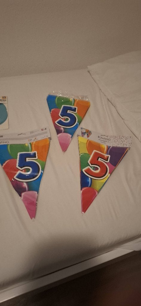 Vlaggen 5 jaar, Ophalen of Verzenden, Nieuw