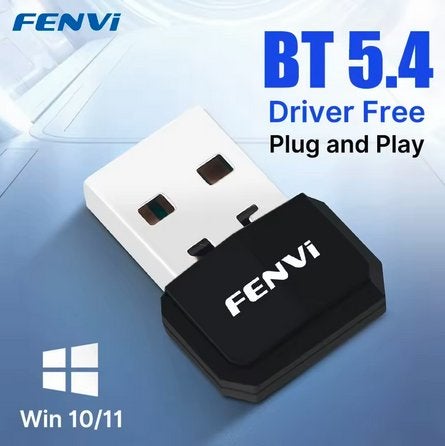 USB Bluetooth 5.4 Mini Adapter FENVi (Barrot Chipset), Computers en Software, Netwerkkaarten, Nieuw, Extern, Ophalen of Verzenden