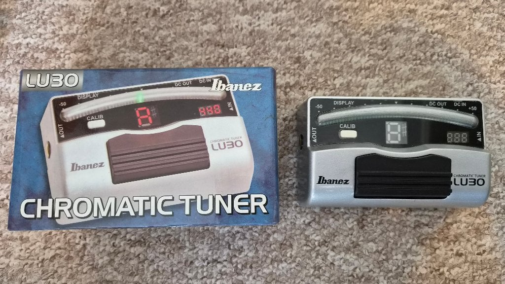 Ibanez LU30 tuner, Ophalen of Verzenden, Zo goed als nieuw, Overige typen