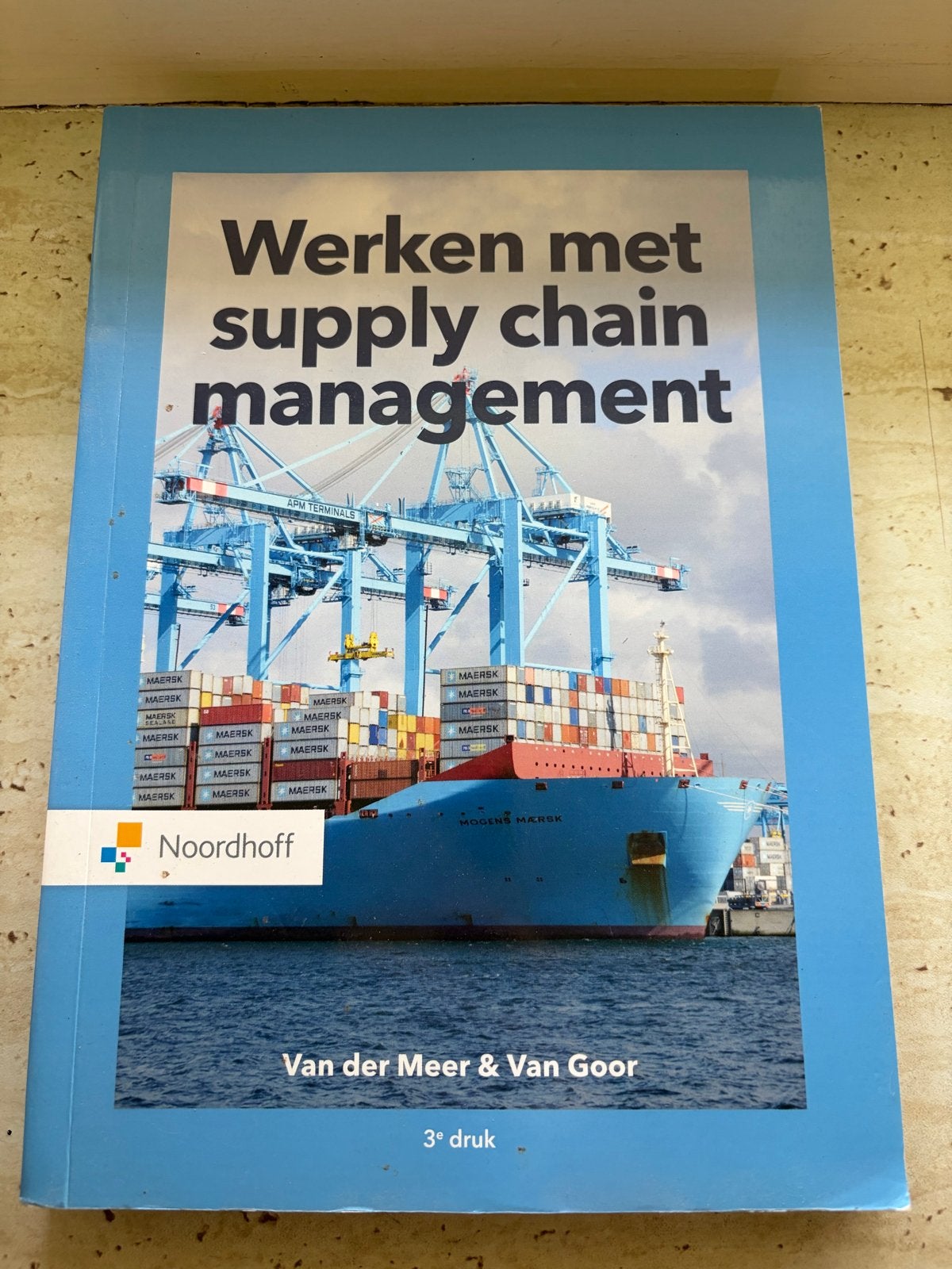 Werken met supply chain management - 3e druk, Boeken, Ophalen of Verzenden, Zo goed als nieuw, HBO