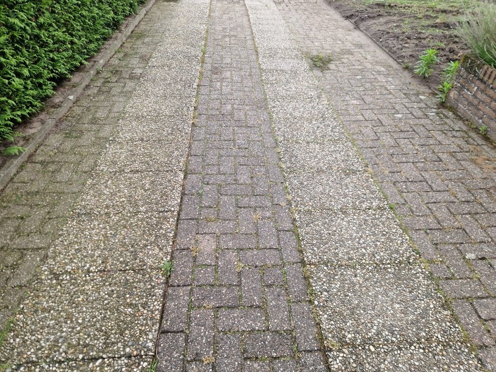 Gratis gebruikte klinkers en grindtegels, 75m2, Ophalen, Gebruikt, Klinkers, 10 m² of meer