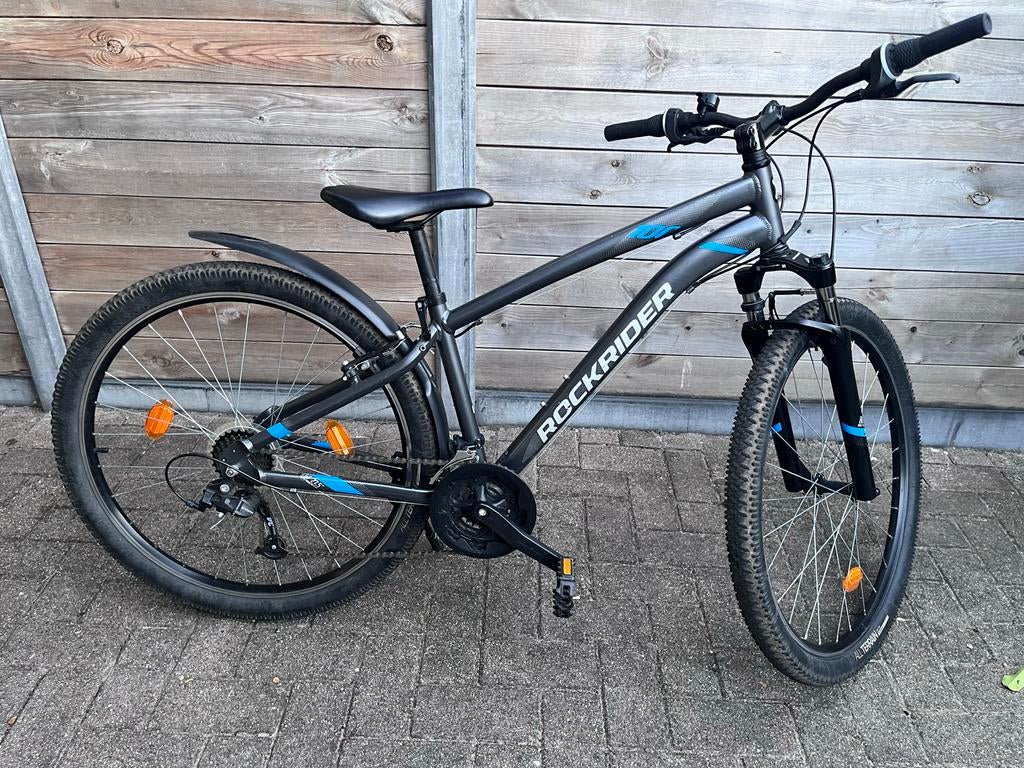Rockrider Mountainbike st 100. 27,5 inch, framemaat 38, Fietsen en Brommers, Fietsen | Mountainbikes en ATB, Gebruikt, Hardtail