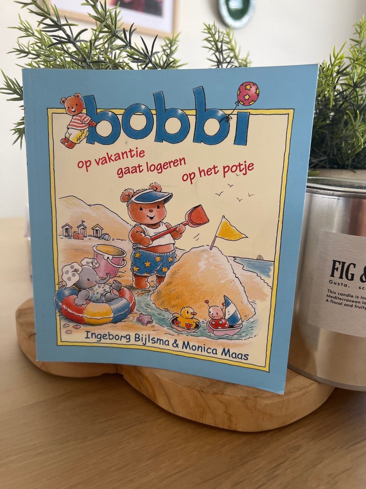 Bobbi op vakantie, gaat logeren, op het potje - Ingeborg Bij, Ophalen of Verzenden, Gelezen, 2 tot 3 jaar