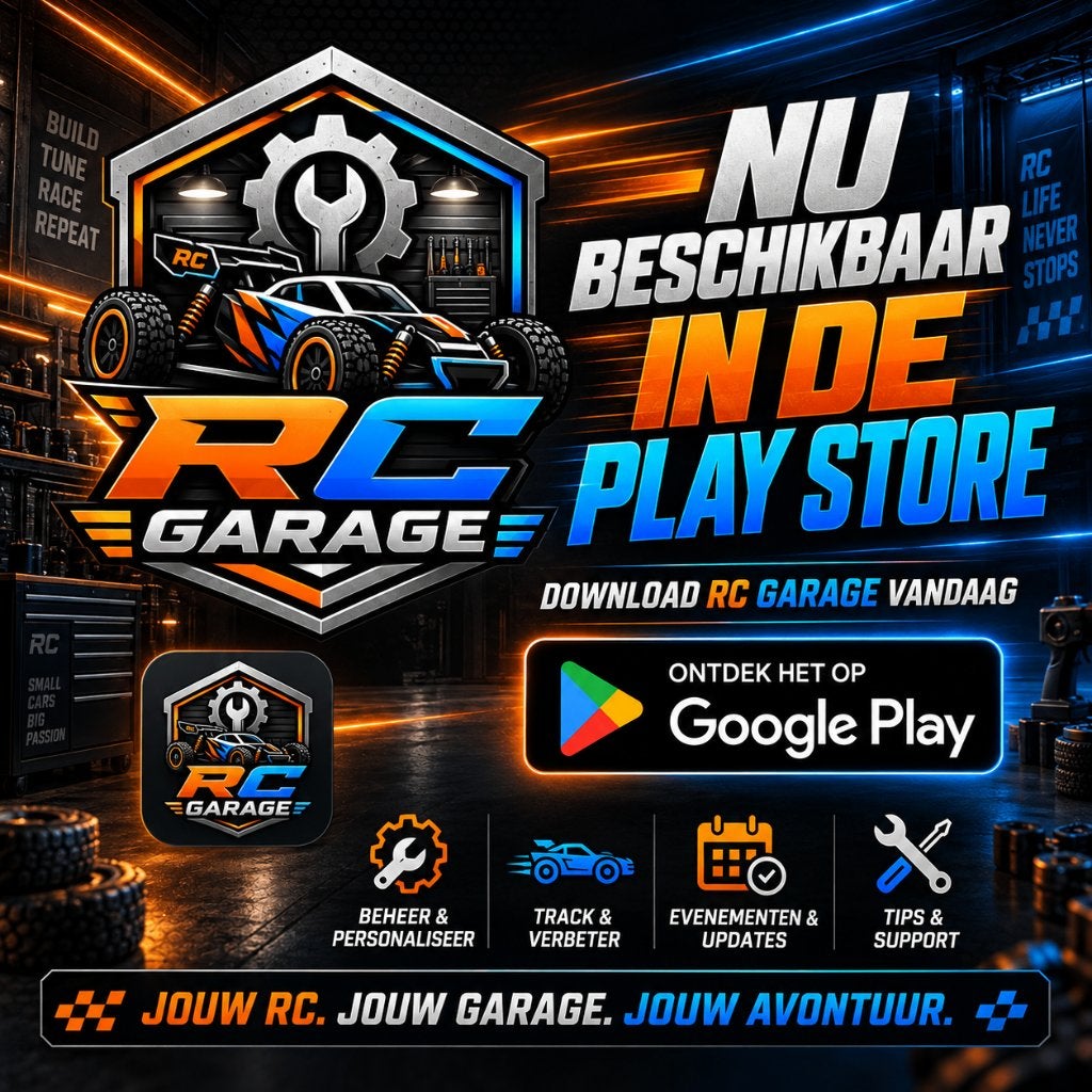 RC Garage App - Beheer je RC-collectie en upgrades, Ophalen of Verzenden, Nieuw, Overige schalen, Onderdeel