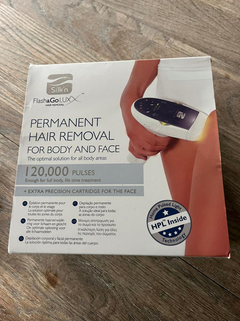 Permanent hair removal Silk’n flash&go lux, Witgoed en Apparatuur, Persoonlijke-verzorgingsapparatuur, Ophalen of Verzenden, Nieuw