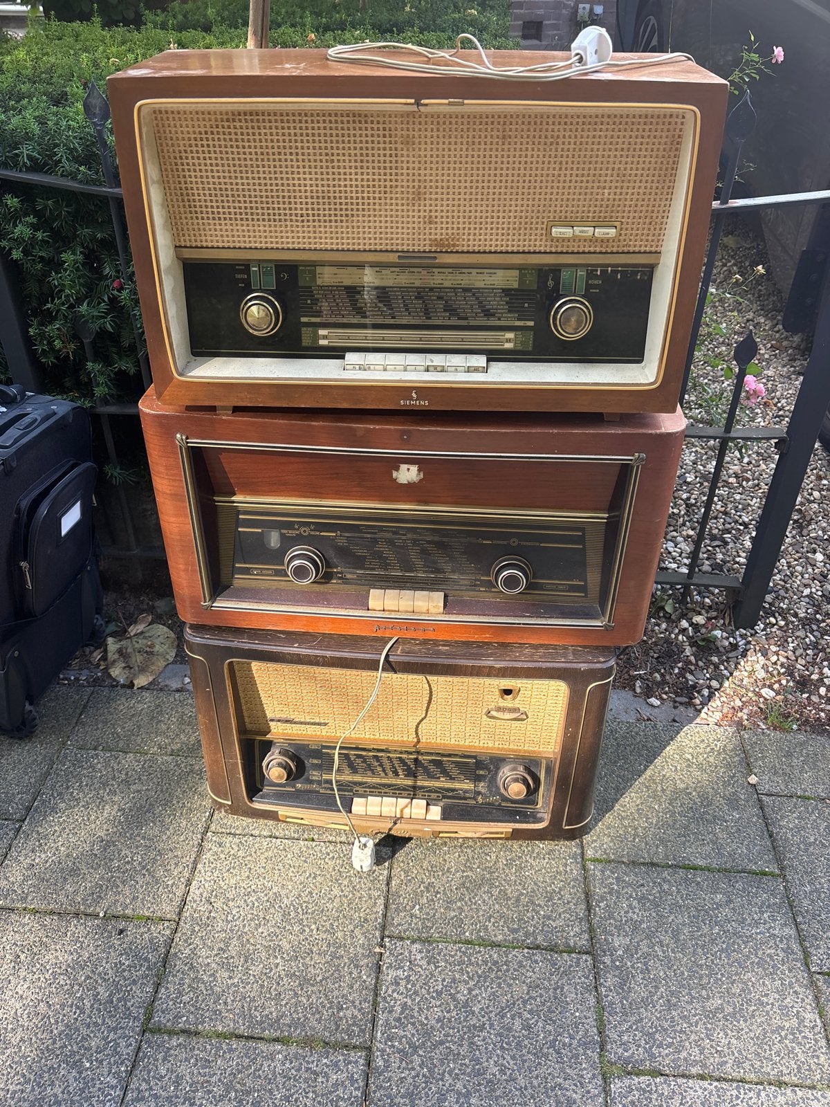Vintage Radio' stuks Ophalen in Apeldoorn op 30 september, Antiek en Kunst, Ophalen