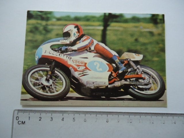 sticker oud CECOTTO 1976 wegrace motorrace motorsport motogp, Verzenden, Zo goed als nieuw, Bedrijf of Vereniging