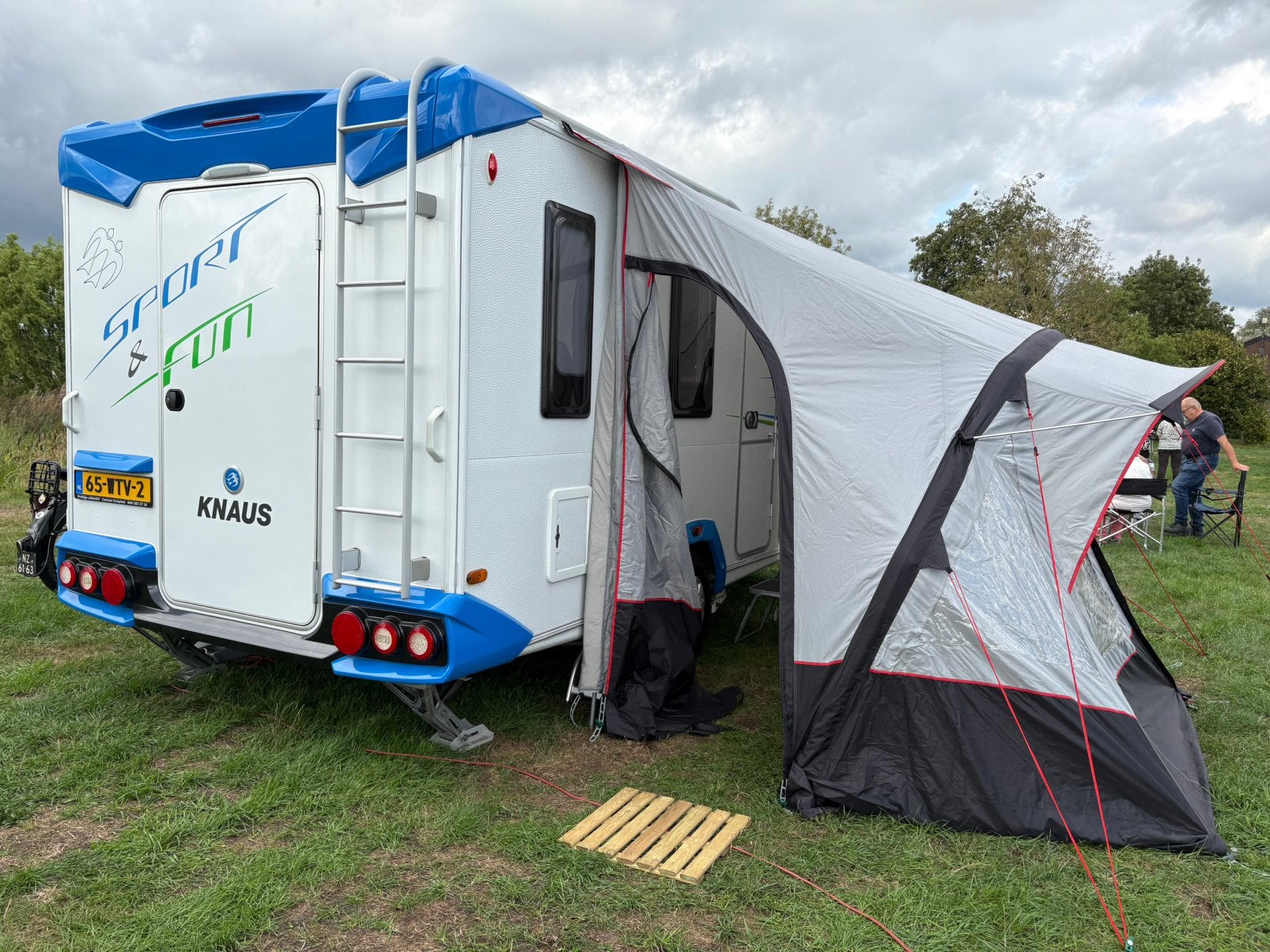 Bardani Speed Air 260 opblaasbare voortent, Ophalen of Verzenden, Zo goed als nieuw