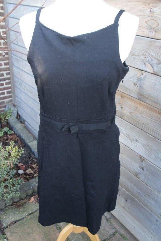 Jurk zwart Vanilia mt XL Vaste prijs, Kleding | Dames, Verzenden, Vanilia, Zwart, Maat 46/48 (XL) of groter