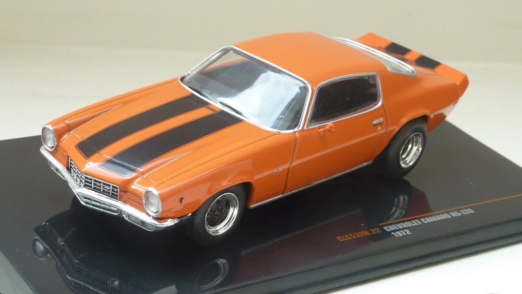 Ixo Chevrolet Camaro RS-Z28 (1972) 1:43, Overige merken, Auto, Nieuw, Ophalen of Verzenden