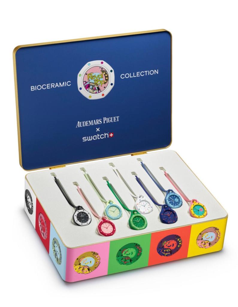 Swatch x AP Royal Pop, Ophalen of Verzenden, Nieuw, Kunststof, Swatch