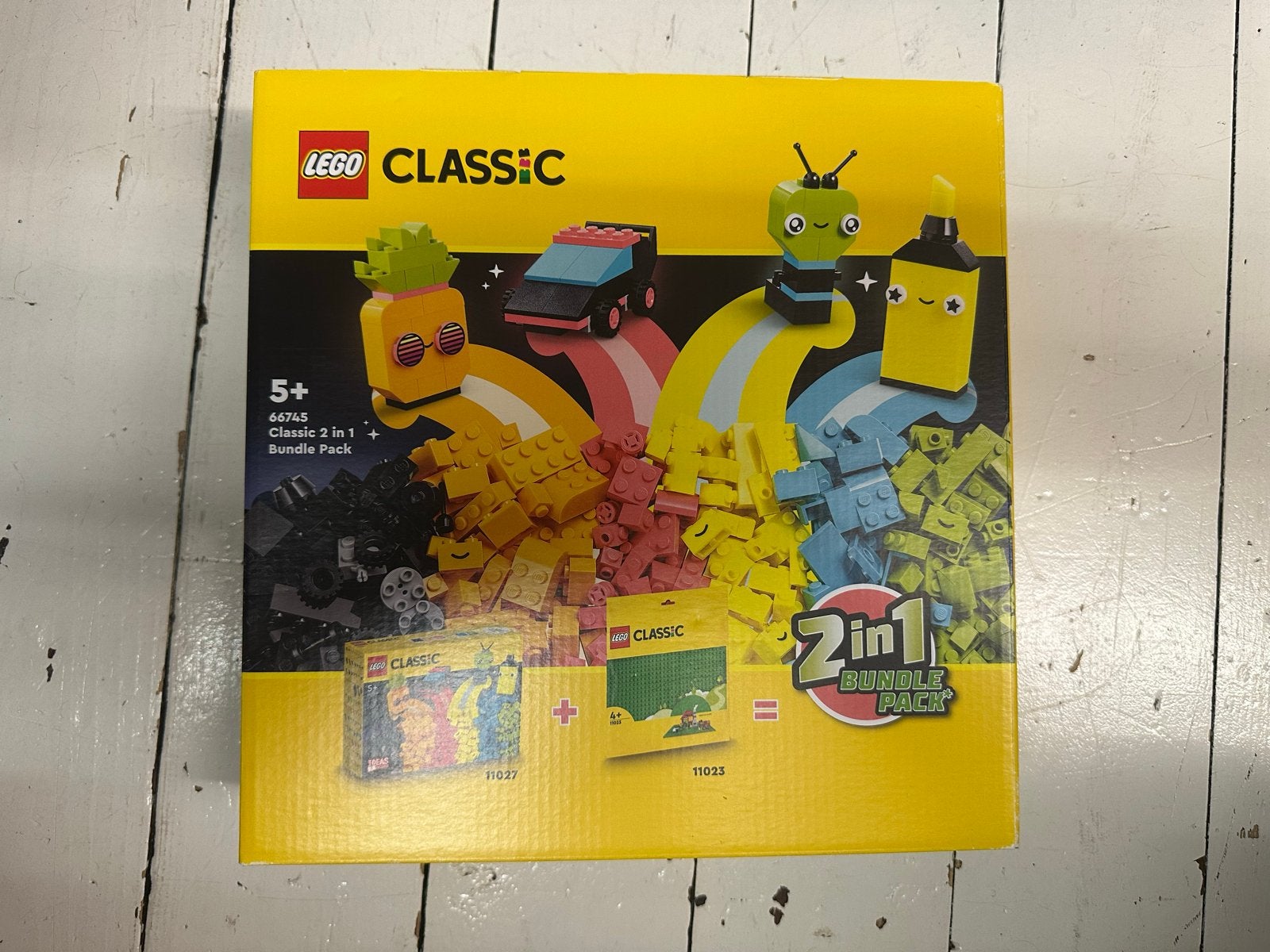 LEGO Classic 2-in-1 Bundel Pakket (66745) - Nieuw, Ophalen of Verzenden, Nieuw