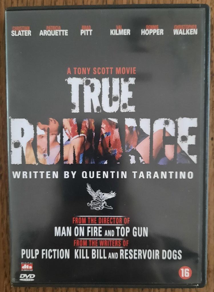 Dvd / Film    True Romance    met o.a. Bratt Pitt    z.g.a.n, Vanaf 12 jaar, Ophalen of Verzenden, Zo goed als nieuw, Actie