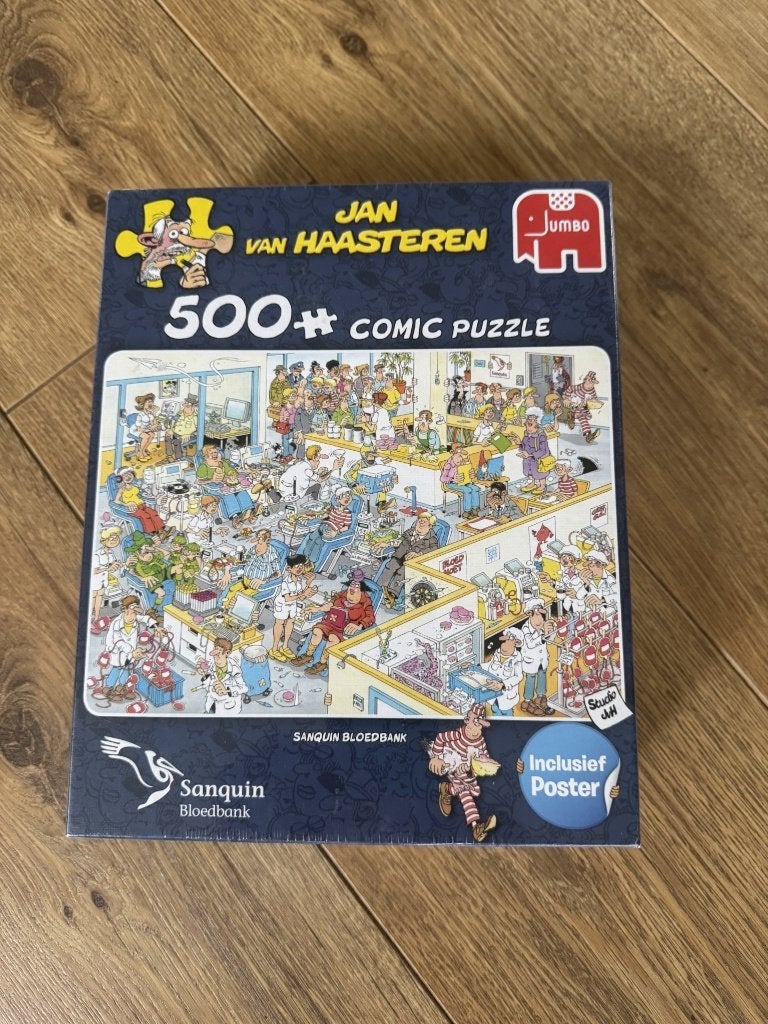 Te koop Jan van Haasteren Puzzel, Ophalen of Verzenden, 500 t/m 1500 stukjes, Nieuw, Legpuzzel