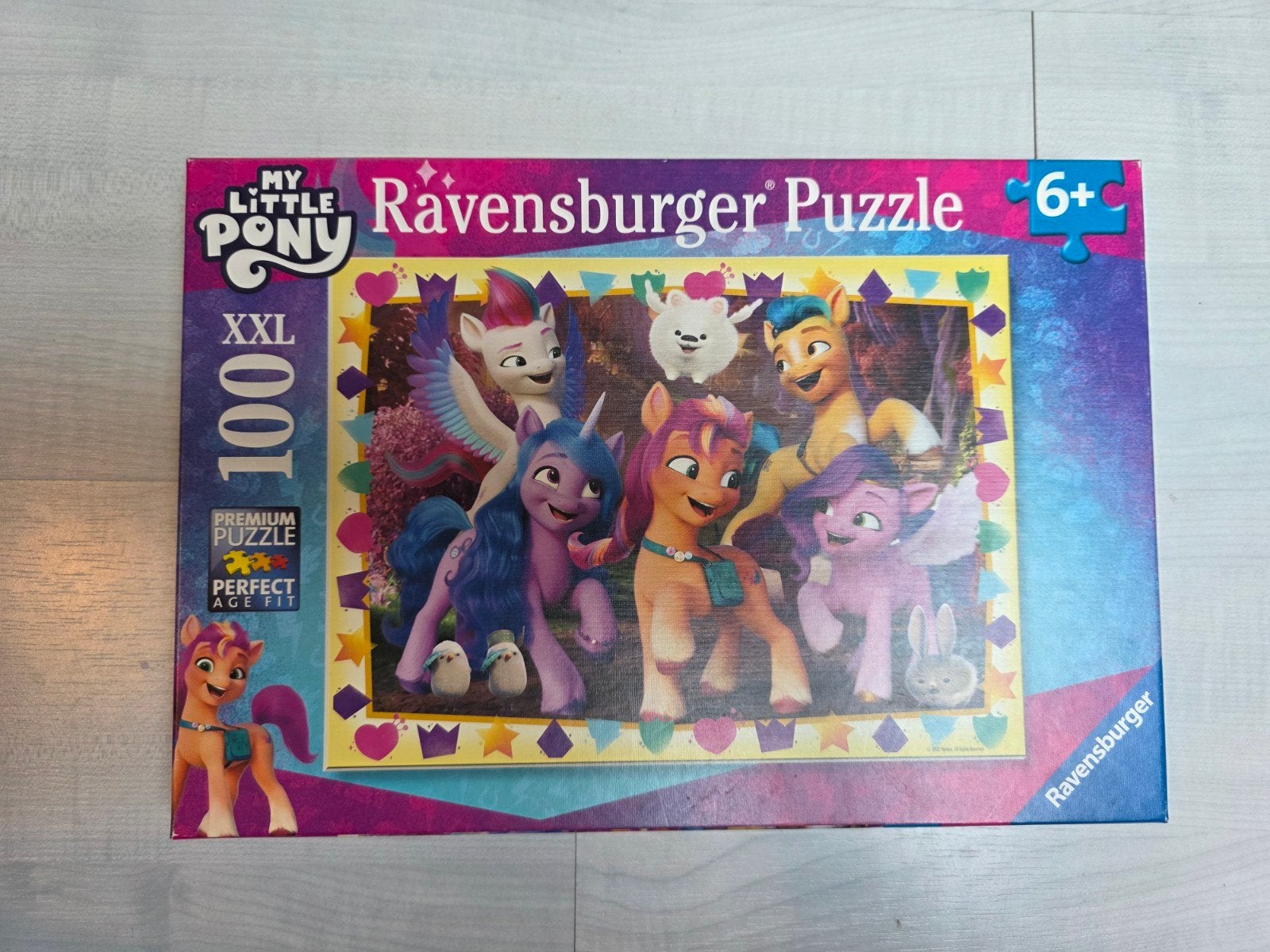My Little Pony Ravensburger XXL 100 stukjes puzzel, Ophalen of Verzenden, Zo goed als nieuw, 6 jaar of ouder