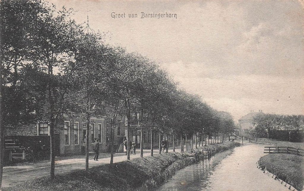 703-142-041 Groet van Barsingerhorn, Verzamelen, Verzenden, Voor 1920, Noord-Holland