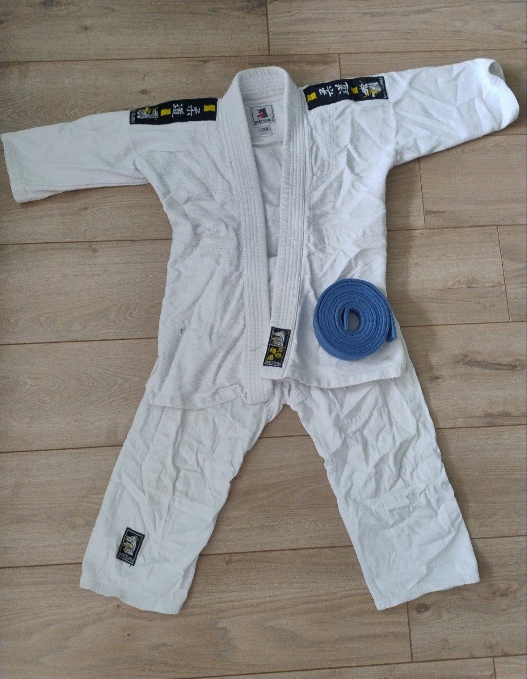 Judopak Maat 130, Ophalen of Verzenden, Gebruikt, Judo, Vechtsportpak