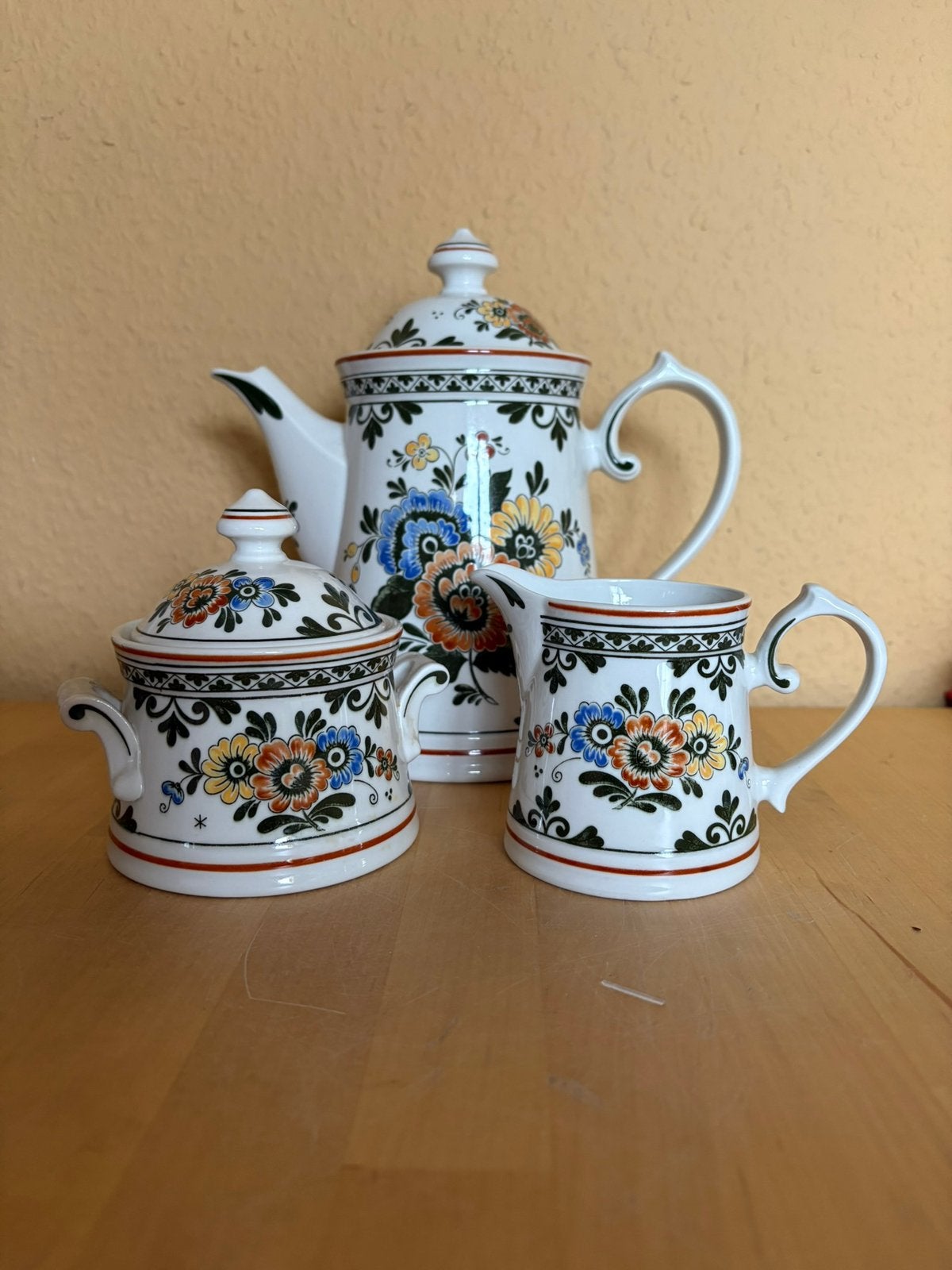 Koffieset Villeroy en Boch Alt Amsterdam, Antiek en Kunst, Ophalen of Verzenden
