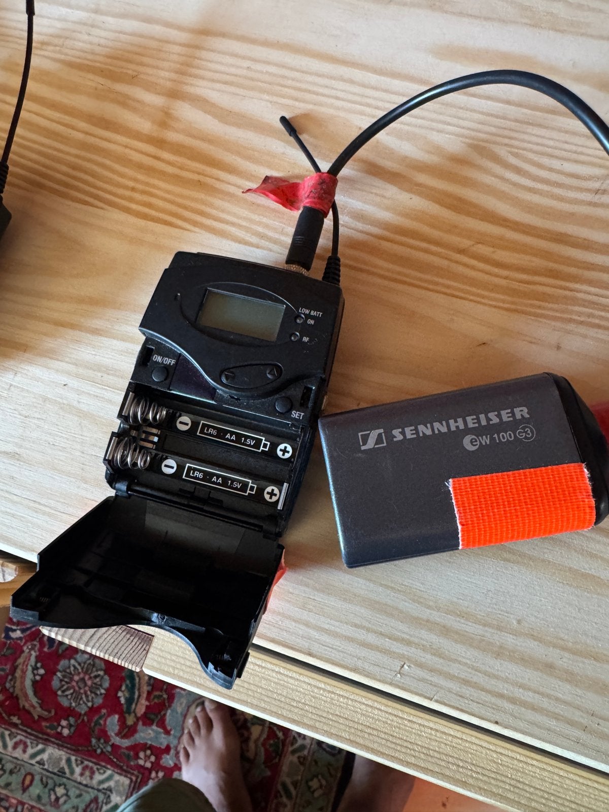 Sennheiser EW 100 G3 Zender en Ontvanger, Ophalen, Gebruikt, Zender en Ontvanger