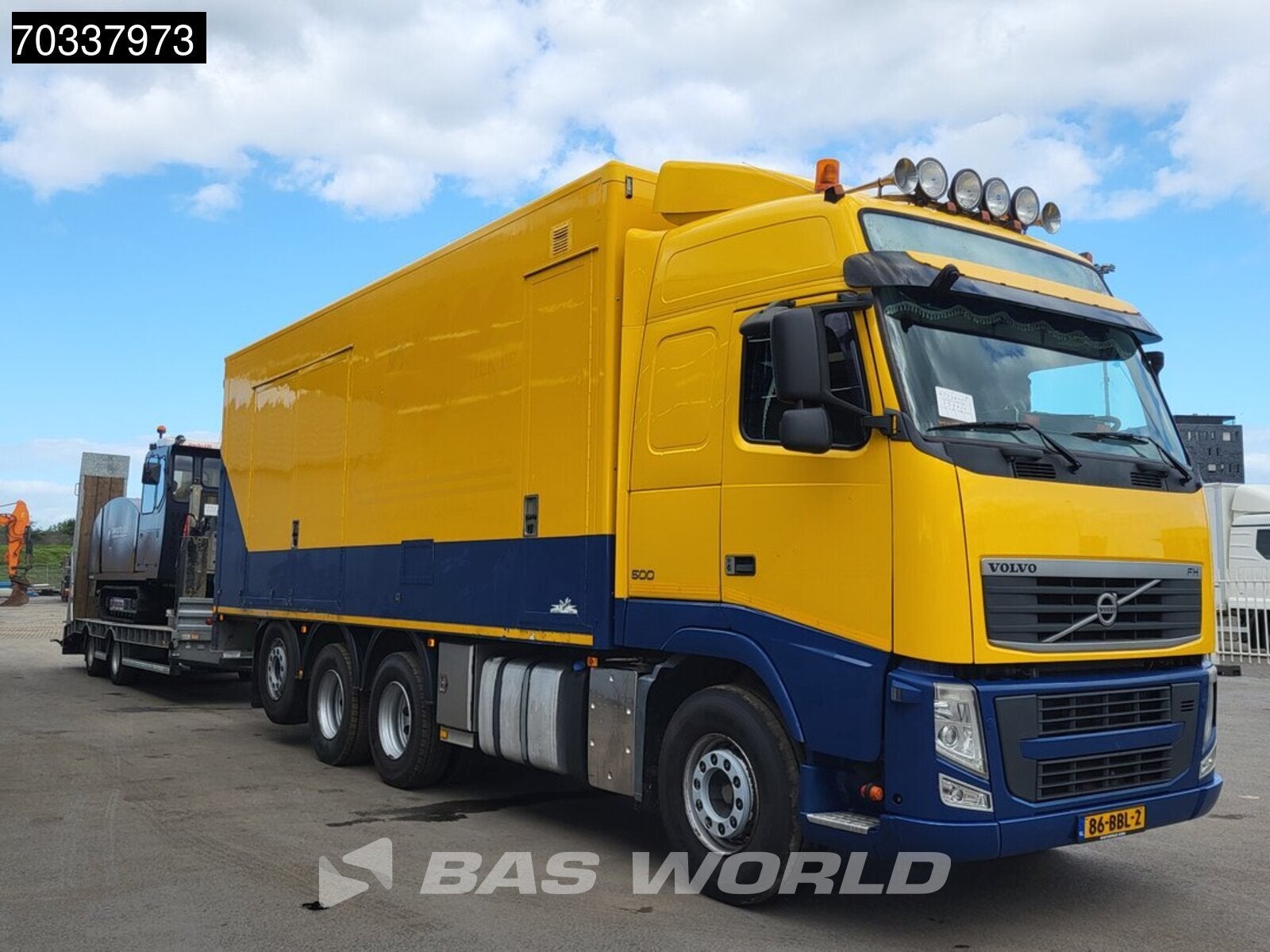 Volvo FH 500 8X4 Horizontal Drilling combi SITETEC MP302 D B, Auto's, Automaat, Euro 5, Achterwielaandrijving, Bedrijf