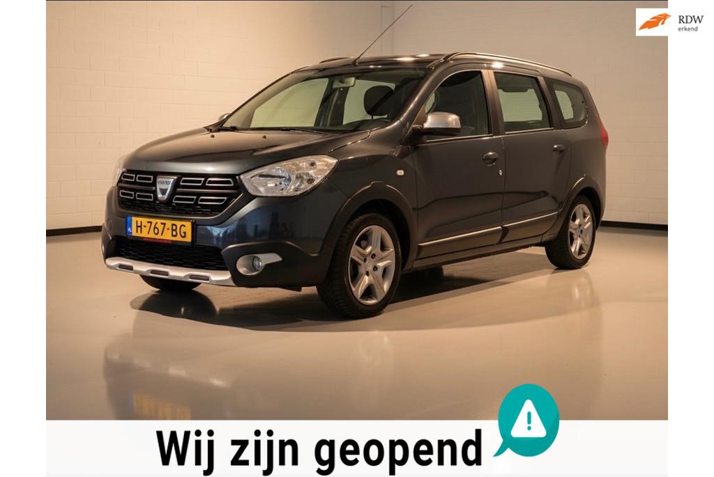 Dacia Lodgy 1.2 TCe Série Limitée Stepway 7persoons-airco-, Voorwielaandrijving, Gebruikt, Euro 6, 57 €/maand