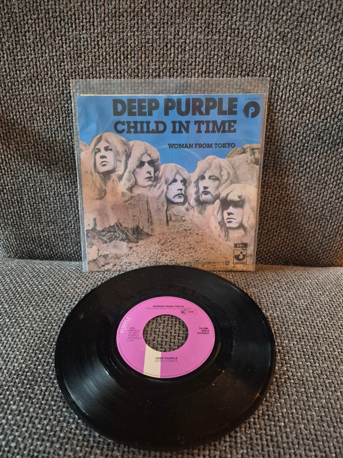 Deep Purple - Child in Time / Woman from Tokyo vinyl single, Cd's en Dvd's, Gebruikt, 7 inch, EP, Rock en Metal