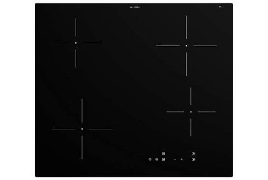IKEA Grundad Inductiekookplaat 63B4A00A, Witgoed en Apparatuur, Kookplaten, Zo goed als nieuw, Vrijstaand, Inductie, 4 kookzones